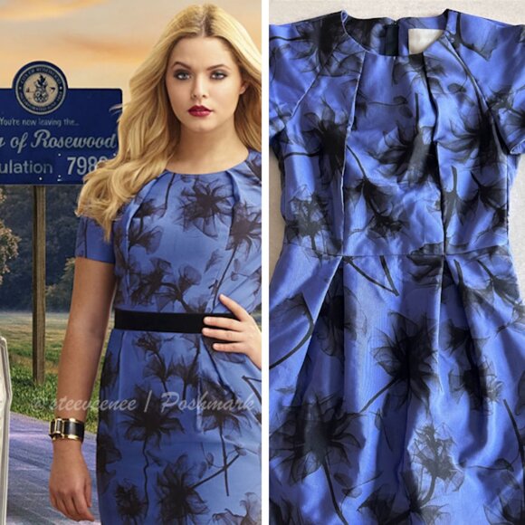 Jason Wu Resort 2011 Flower Print Faille Dress ASO Alison DiLaurentis - Picture 1 of 8